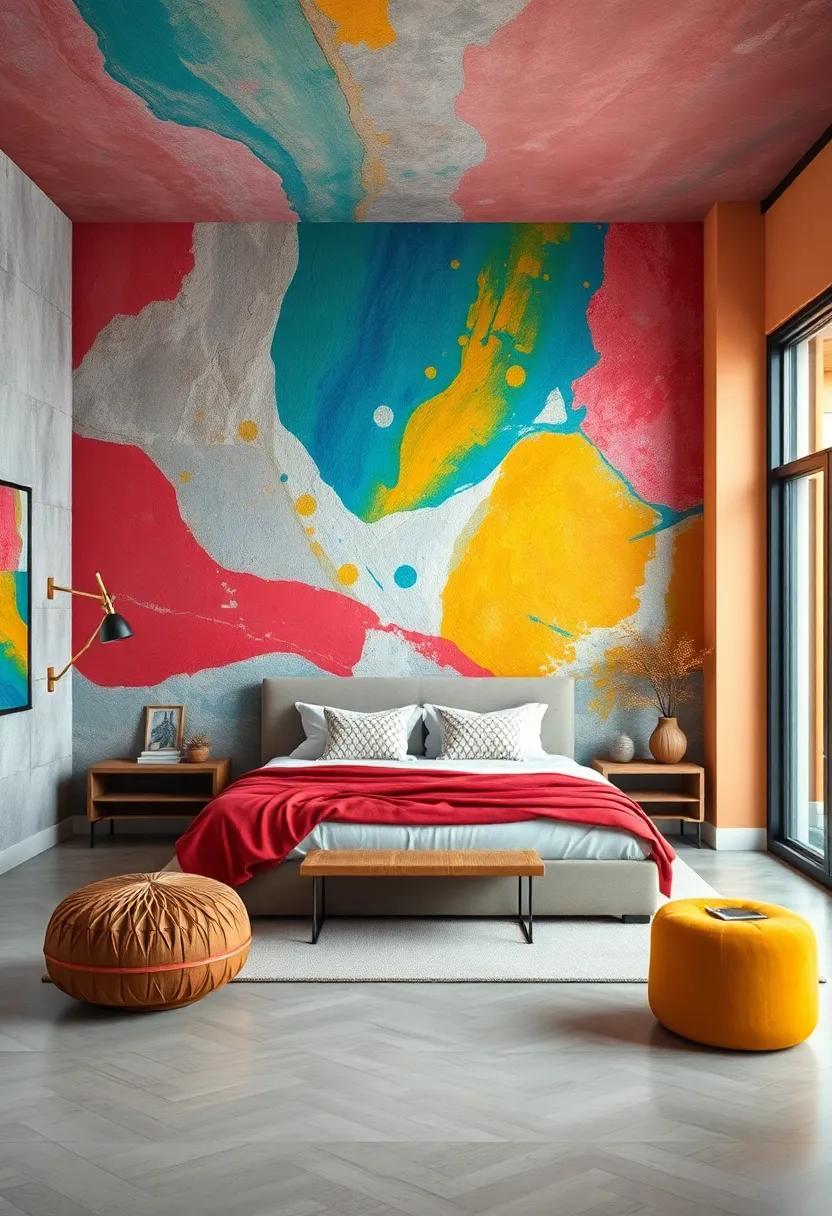 Hand-Painted Designs: Channel your ​inner ‍artist and​ DIY hand-painted ⁣murals or‌ designs that reflect your personality and style