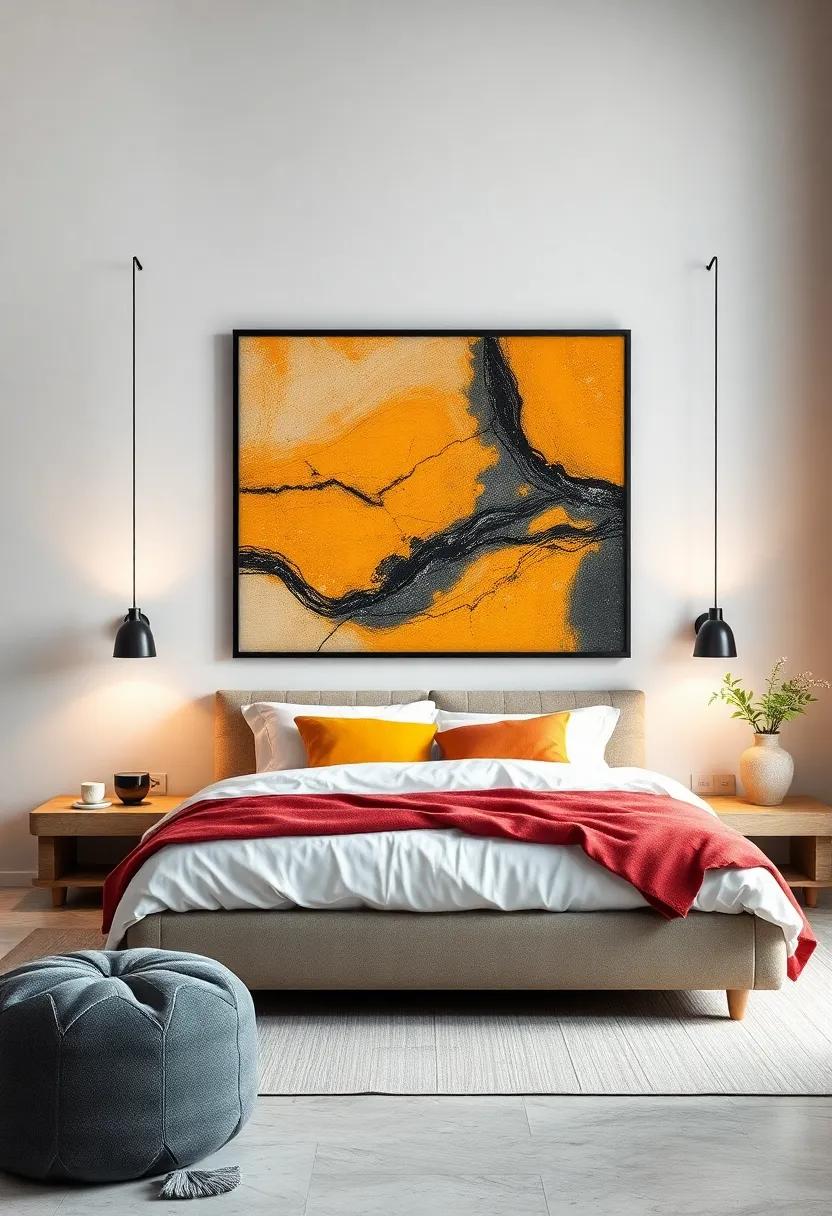Minimalist Black Art:⁤ Embrace⁢ simplicity with minimalist black and white art‌ that emphasizes clean lines ⁤and ⁣artwork without overwhelming the senses