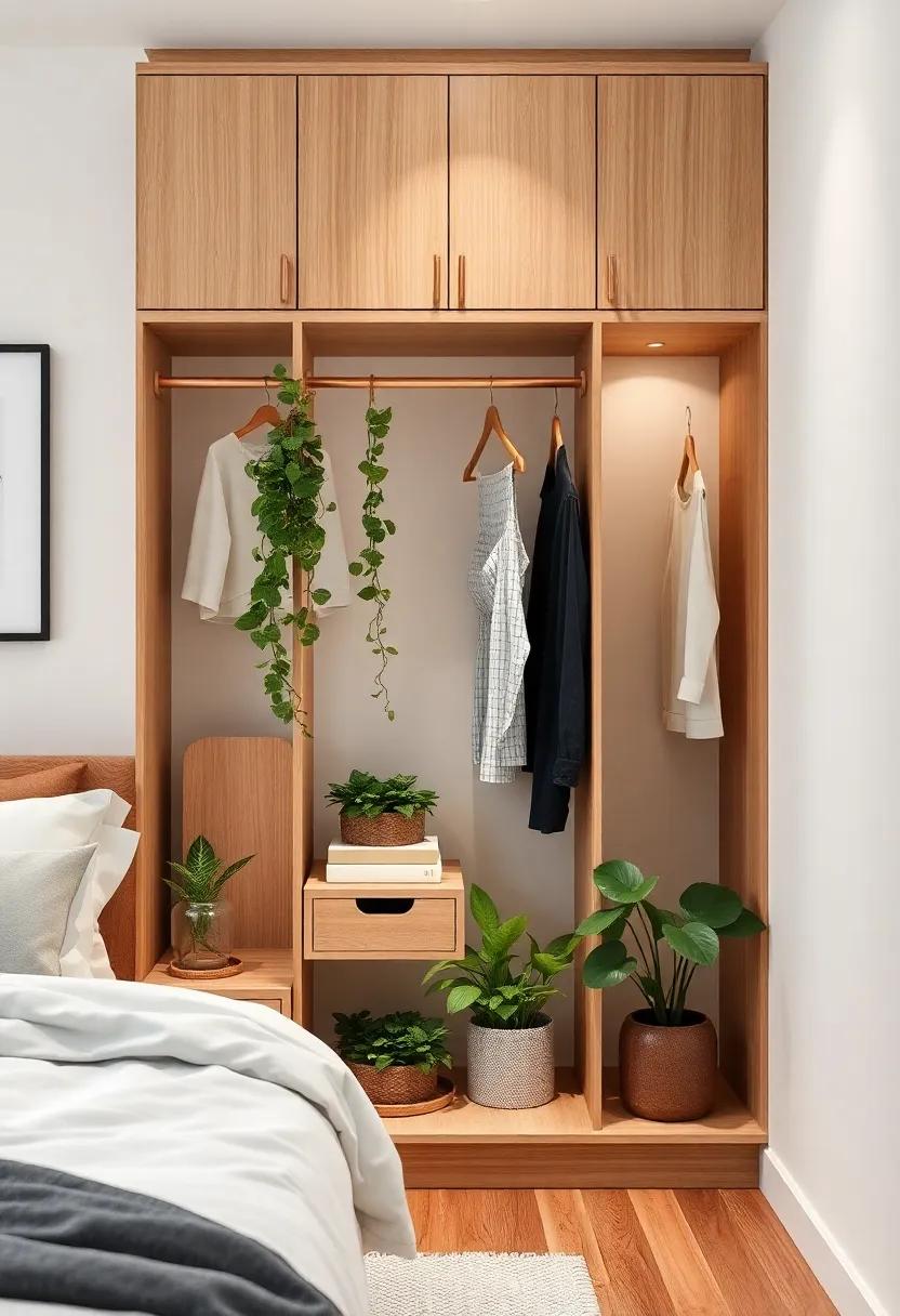 Bringing nature Indoors: How Greenery Can Enrich Your Wardrobe Space