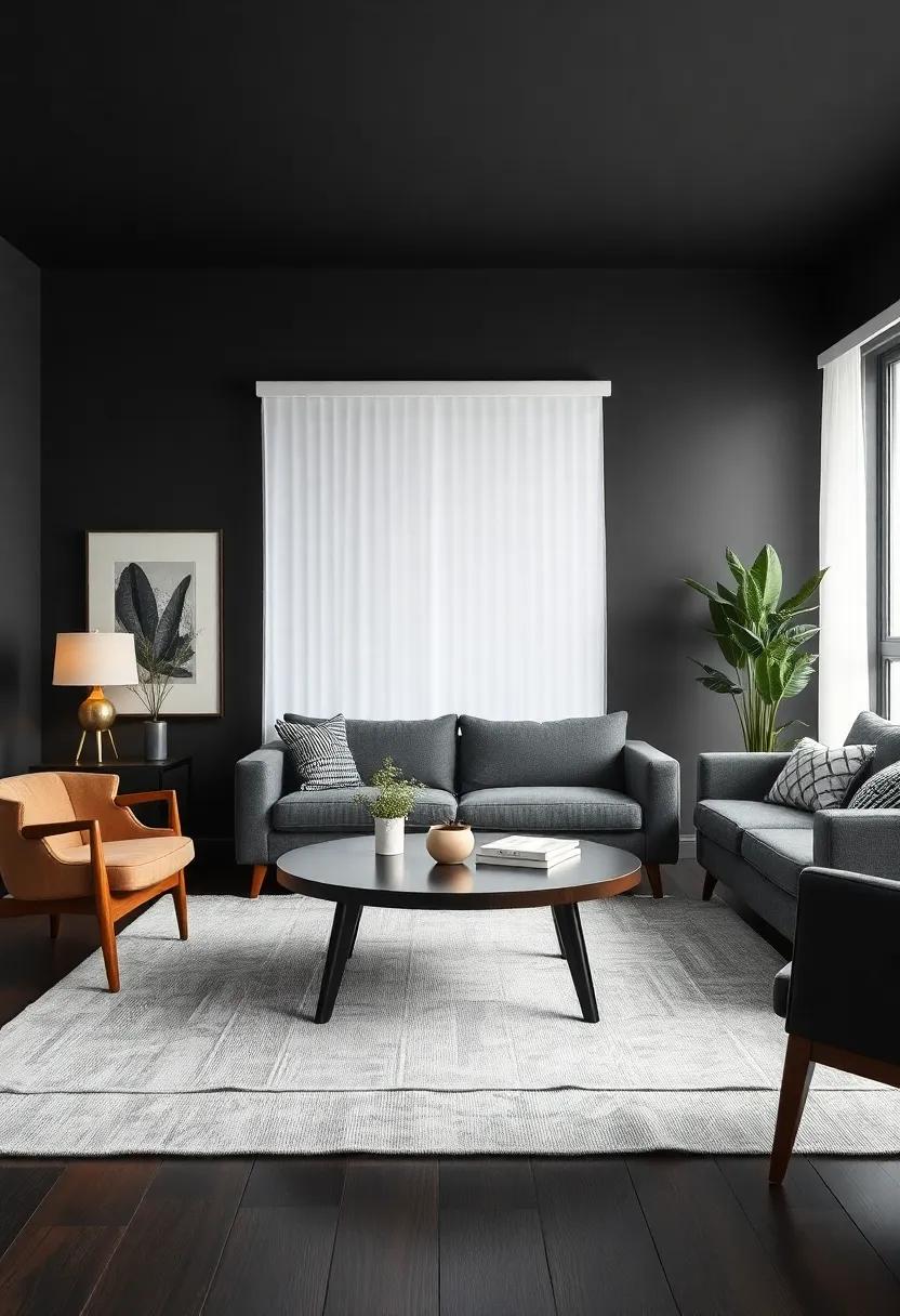 Use mid-century modern coffee⁢ tables with​ tapered legs to⁢ create ⁤a⁤ sense⁢ of openness ⁤in‍ your living room