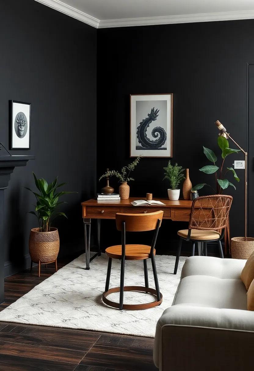 Elevate‍ corner ​spaces with a vintage writing⁢ desk, ‌perfect for showcasing ⁤decorative items and plants
