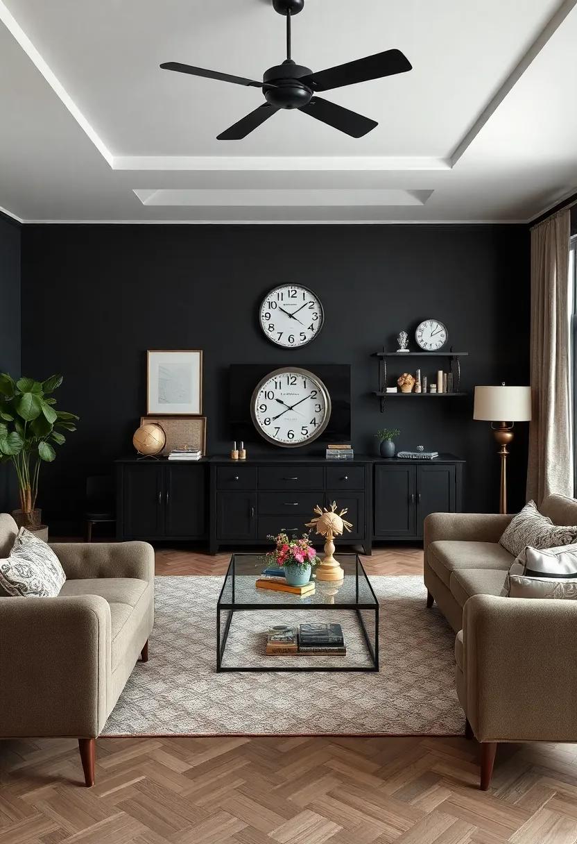 Introduce vintage-style armchairs‌ with intricate woodwork to provide contrast​ and comfort