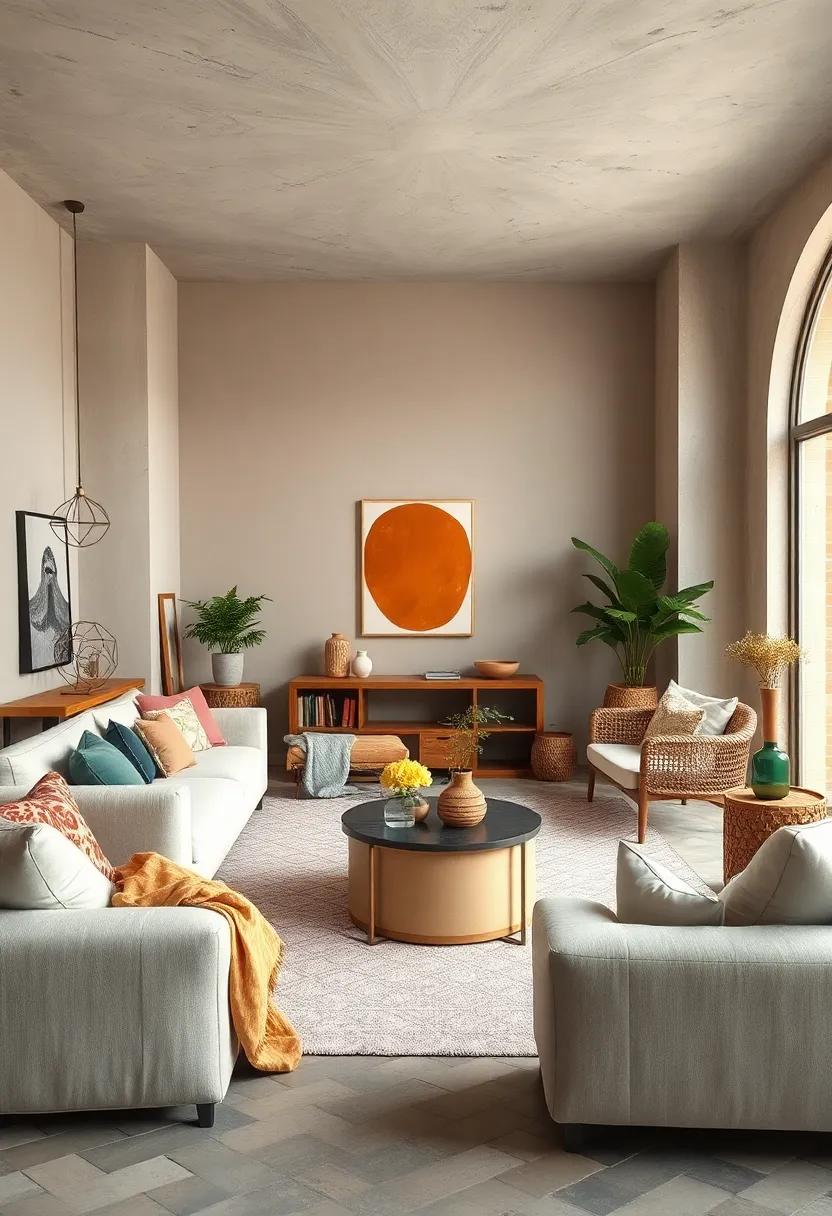 Design ⁤a Harmonious Space with ⁤Soft Color transitions and Flowing Lines