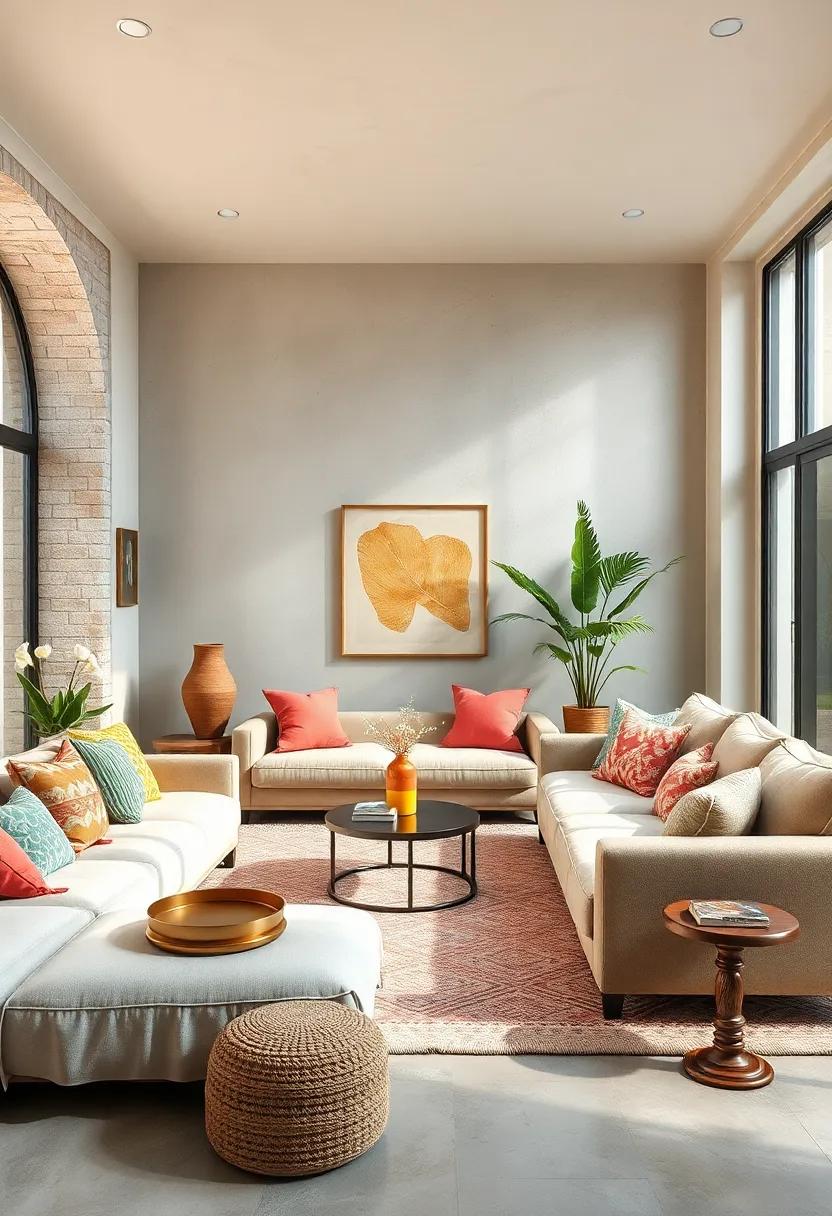 Emphasize Comfort ⁤and Style with Layered Soft furnishings Throughout