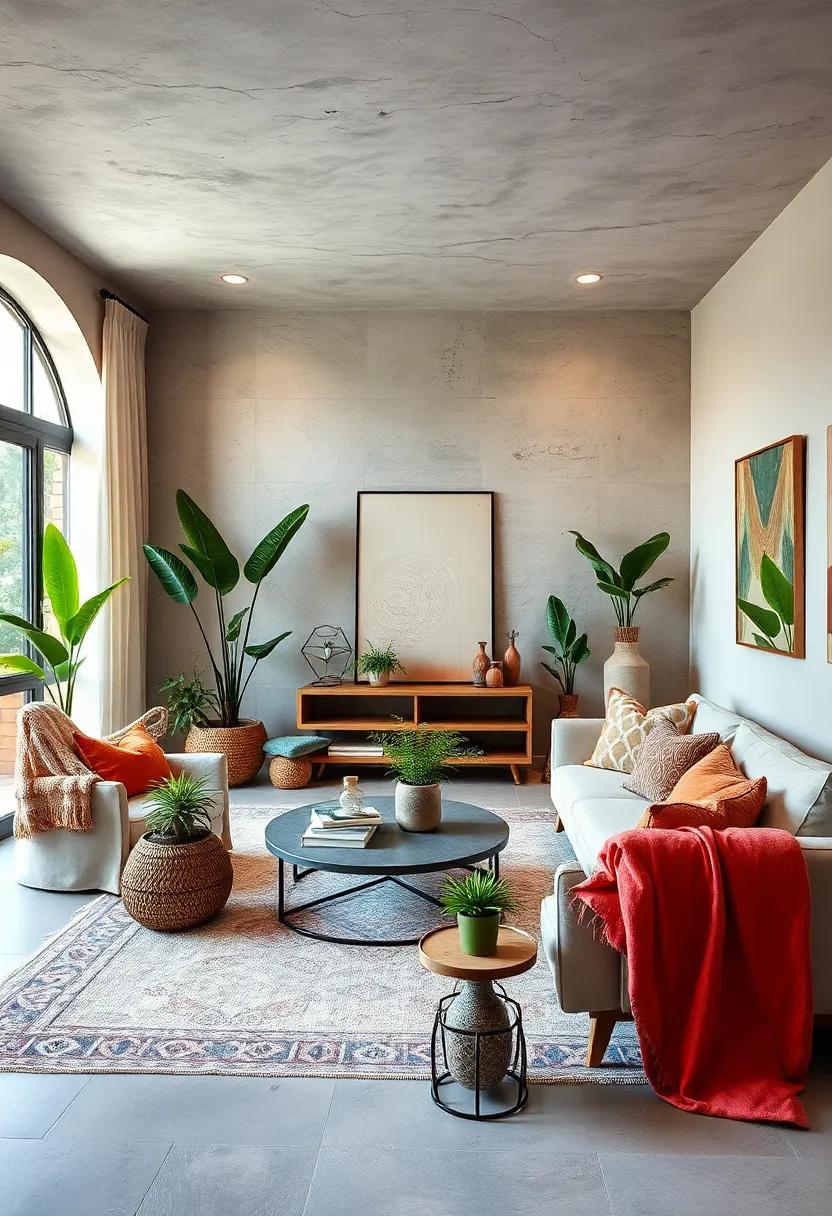 Celebrate Nature with Potted Plants and Organic Textures in Your Decor