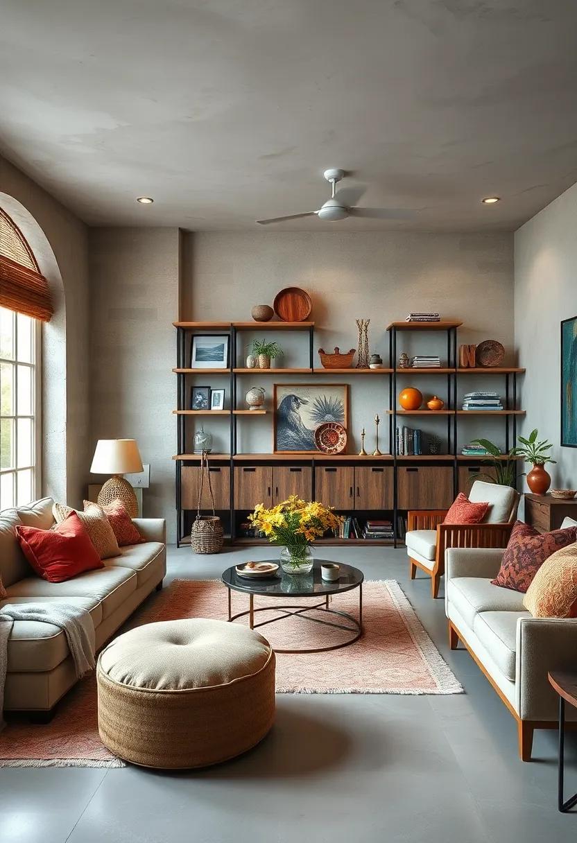 Explore Creative Shelving solutions to Display Your Bohemian Finds