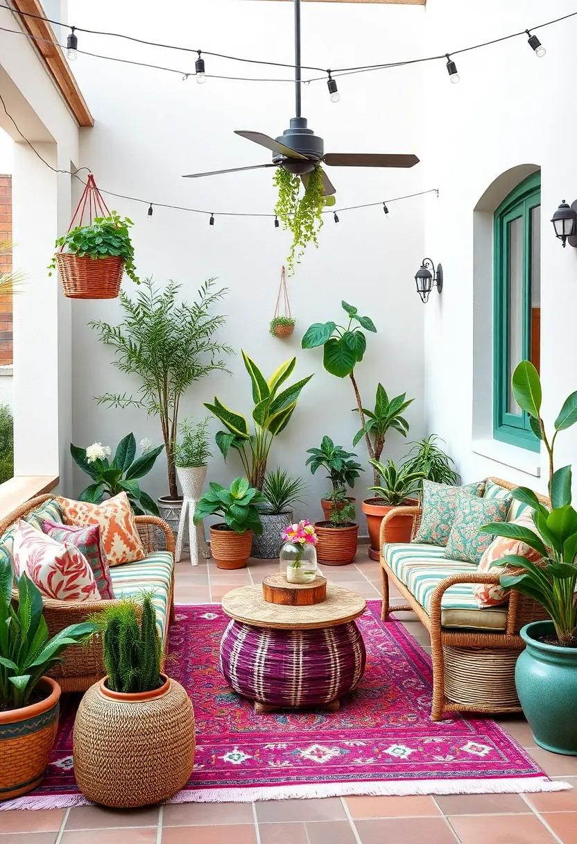 Create an‌ Outdoor⁤ Oasis: Extend your eclectic style to outdoor spaces with mismatched furniture, colorful cushions, and plenty of plants