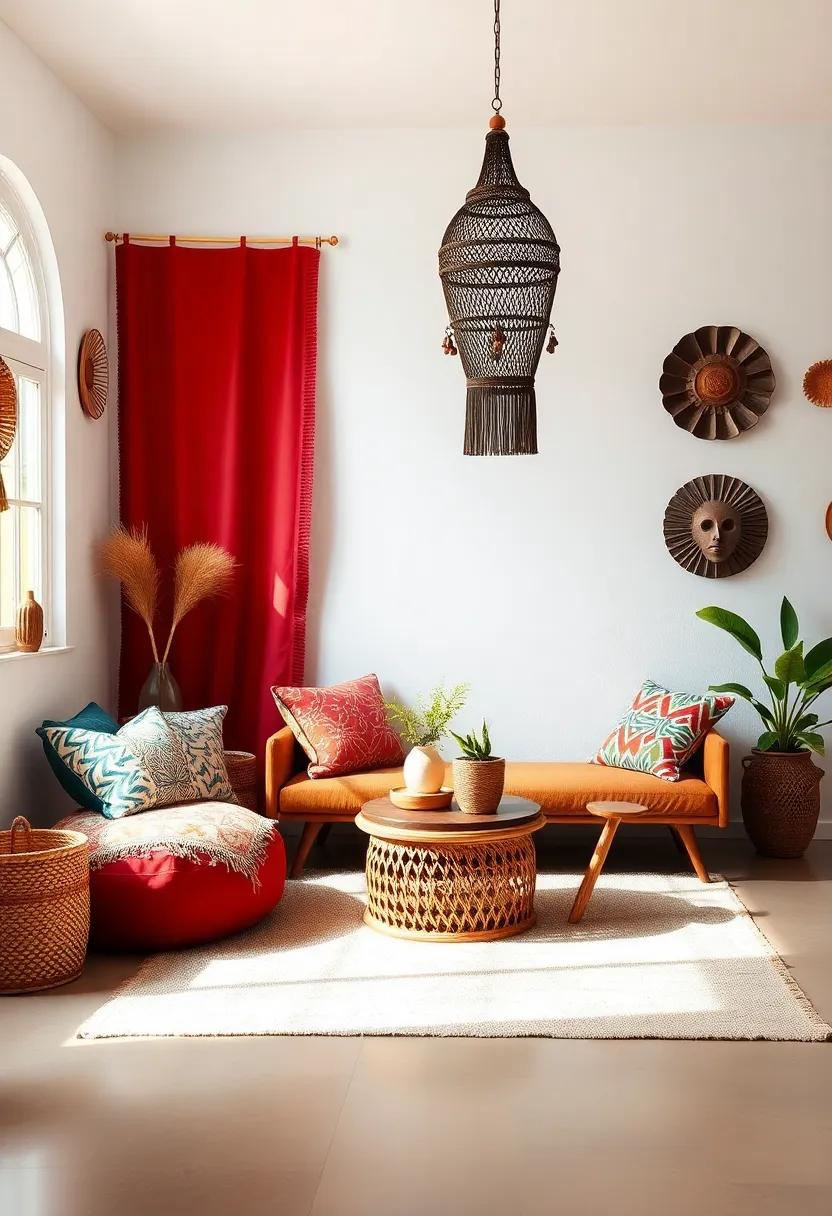 Incorporate⁢ Global Influences: Source items from different‌ cultures—think Moroccan poufs, Indian textiles,​ or African masks—to add ⁤a worldly charm to your ⁣space