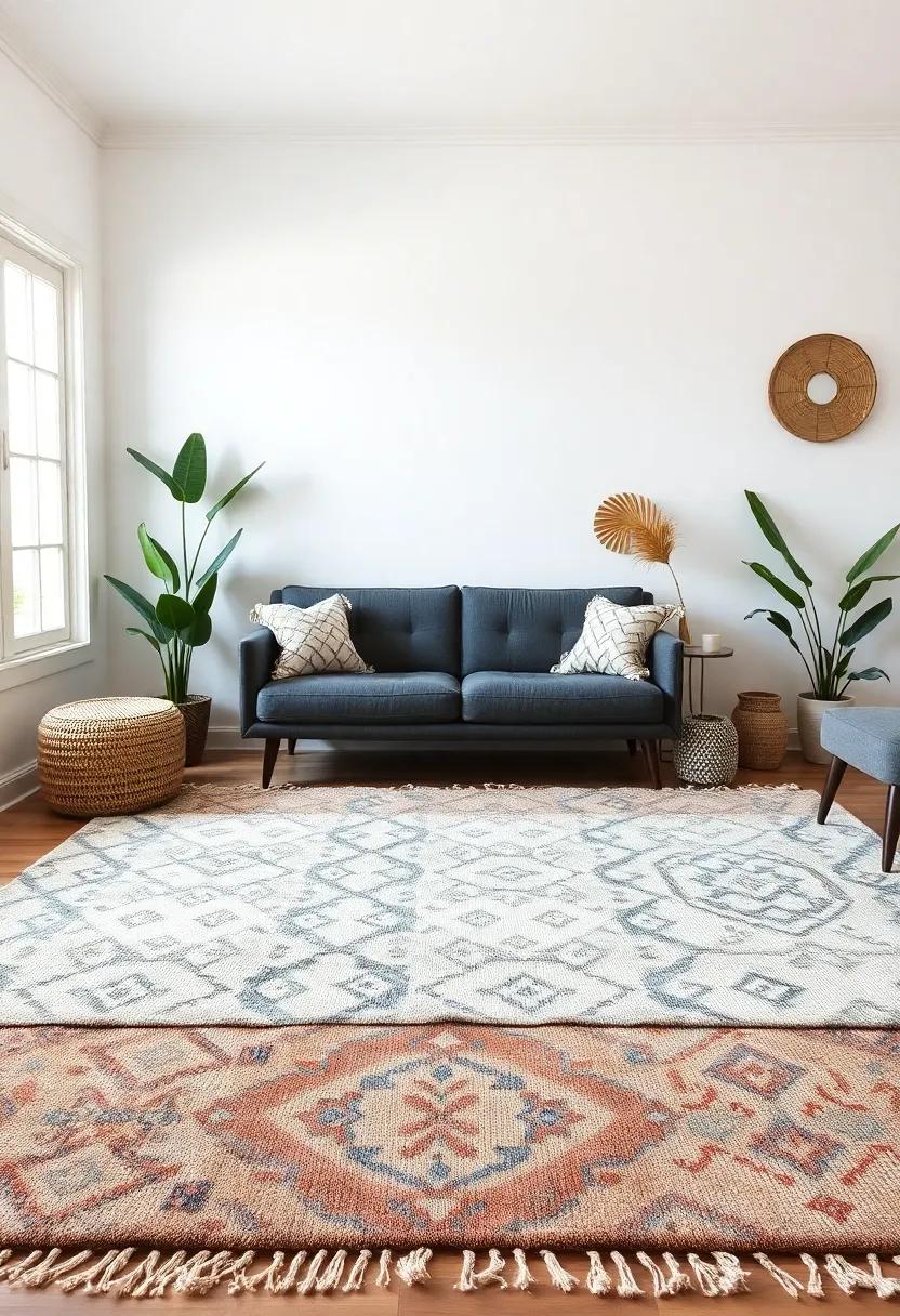 Incorporate Rugs: Layer rugs ‌of various sizes and textures to bring warmth‍ and delineate spaces, especially in larger rooms