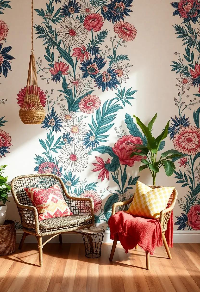use Bold⁣ Wallpaper:‌ Don’t be afraid to choose bold, expressive prints for‍ wallpaper; it can dramatically change the‌ feel of a room