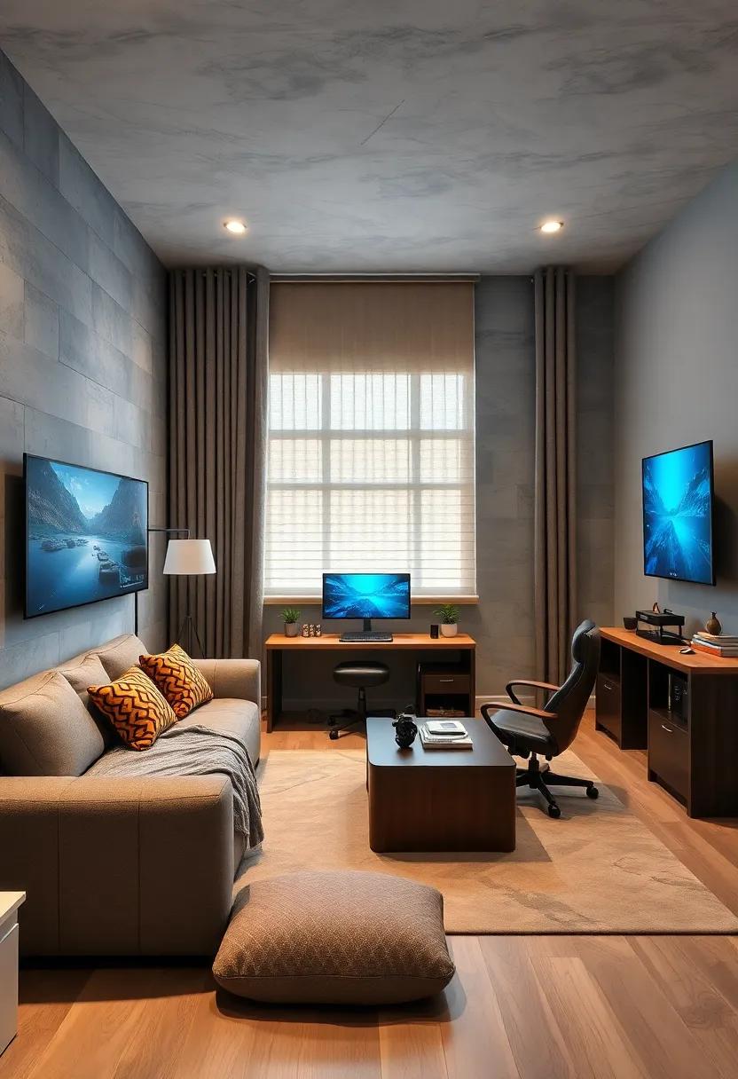 Creating a Multi-Functional Space⁣ for gaming, Homework,​ and hobbies