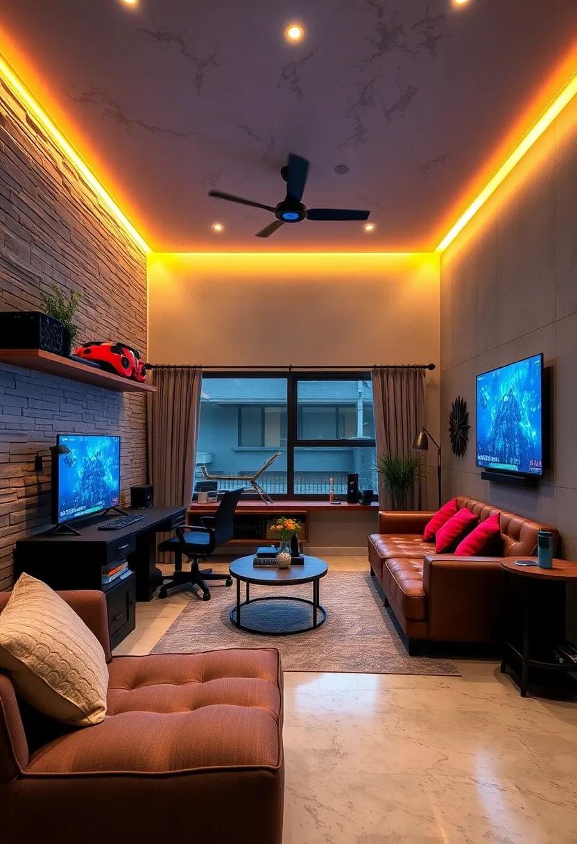 Innovative Lighting Solutions‌ to Set the ⁢Mood ‍for ‍Gaming and Relaxing