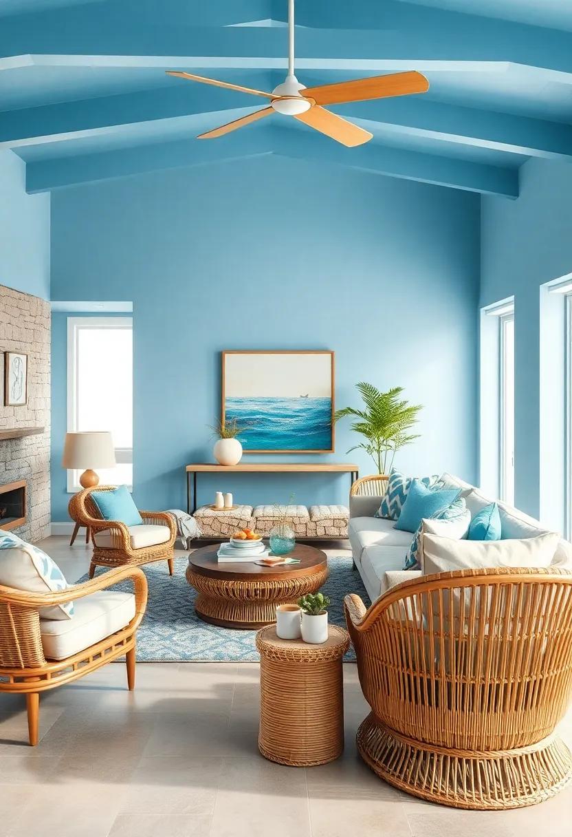 Use Wicker ‍or Rattan: Include furniture or decor in‌ wicker⁣ or rattan to enhance the natural, beachy aesthetic