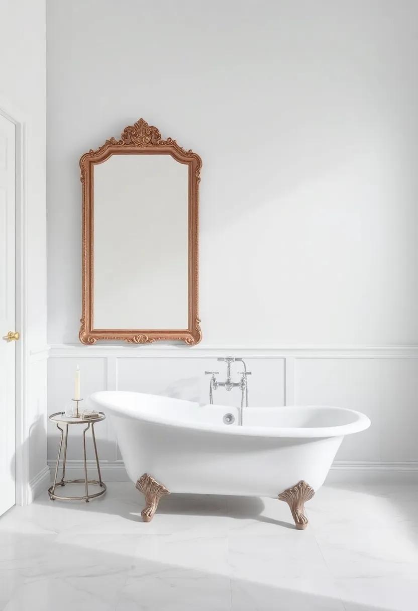 The Charm of Antique Mirrors in⁢ Cottagecore Bathroom Design