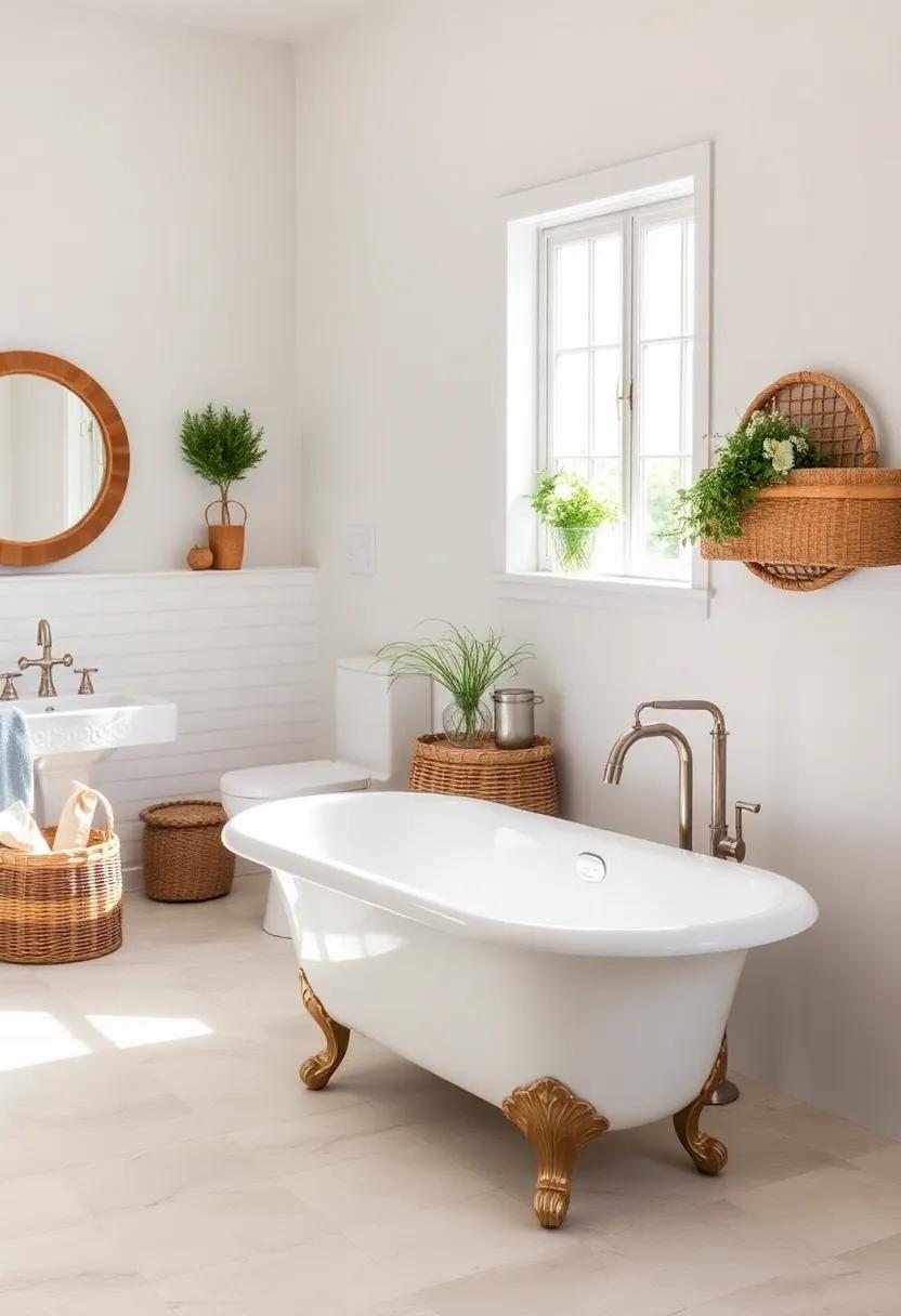Rustic Baskets and Storage Solutions ⁣for Organized Serenity