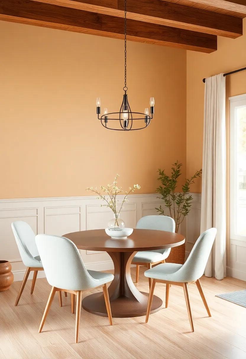 Warm Color ‍Palette: Choose paint colors in warm tones⁣ like soft golds or earthy browns that evoke⁢ a sense of coziness and comfort throughout the room