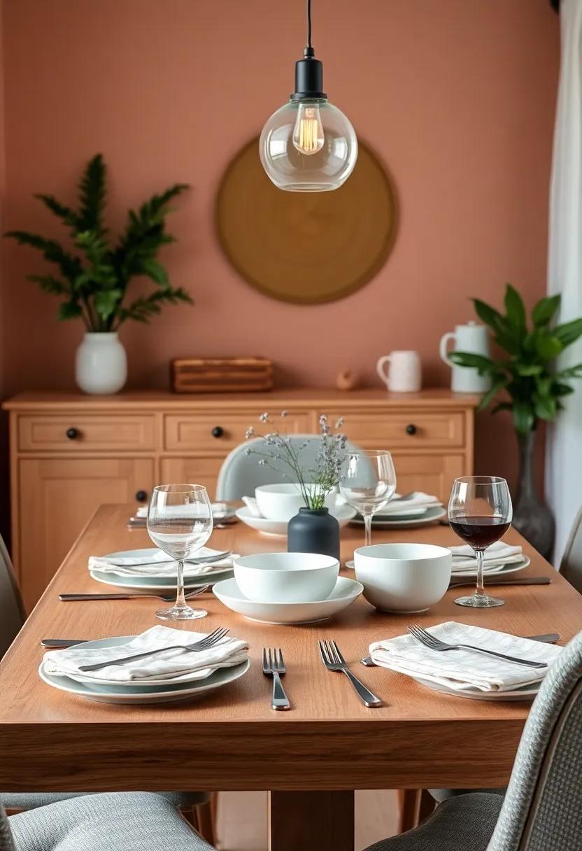 Unique​ Table Settings: Experiment with unique tableware‍ or mismatched dishes that tell a story, making each meal feel like a delightful dining adventure