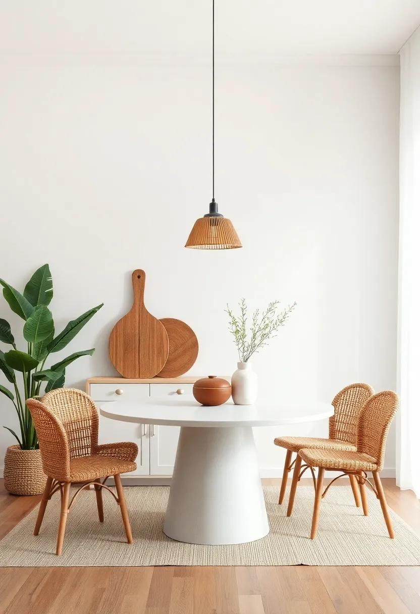 Rustic Wooden ⁤Table: Opt for a reclaimed wood dining table that exudes charm and character,⁤ offering a sturdy centerpiece that invites conversation and connection