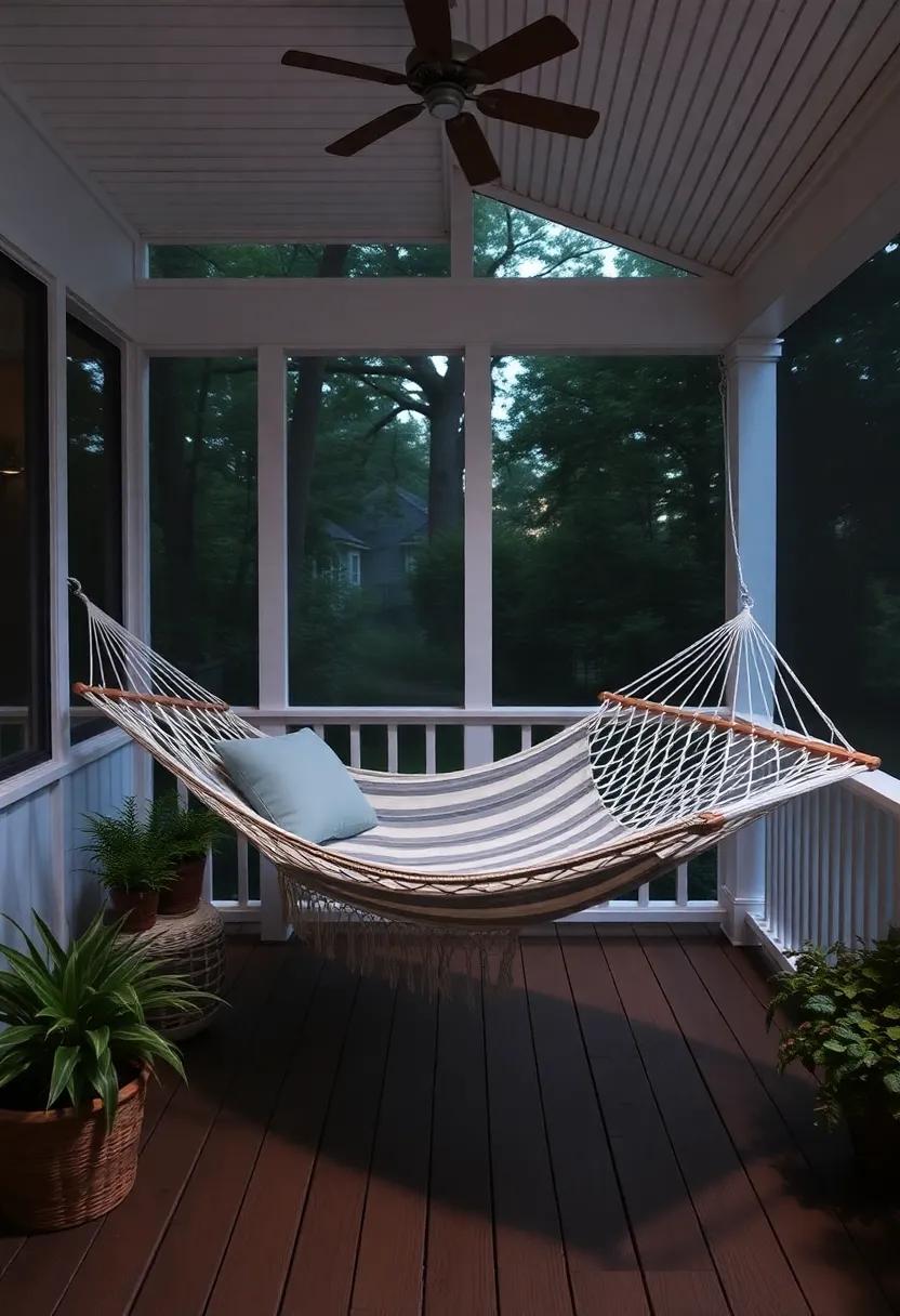 Consider ⁣a⁤ Hammock: Hang a hammock ⁢for ‌a perfect spot to lounge, read, ‌or ⁢simply drift off into dreams