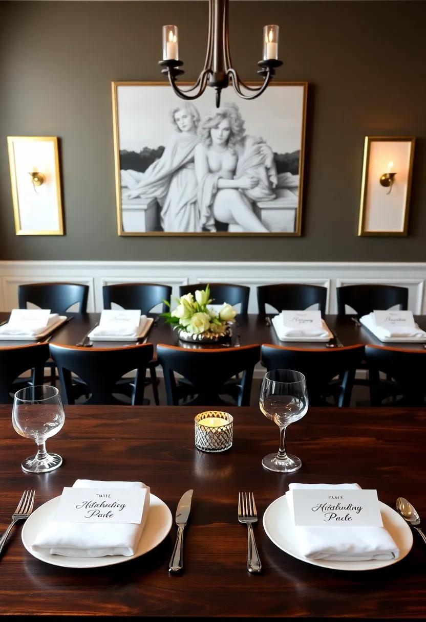 Thoughtful Place Cards ⁣That ‌Personalize Each Sitting with Style and Charm
