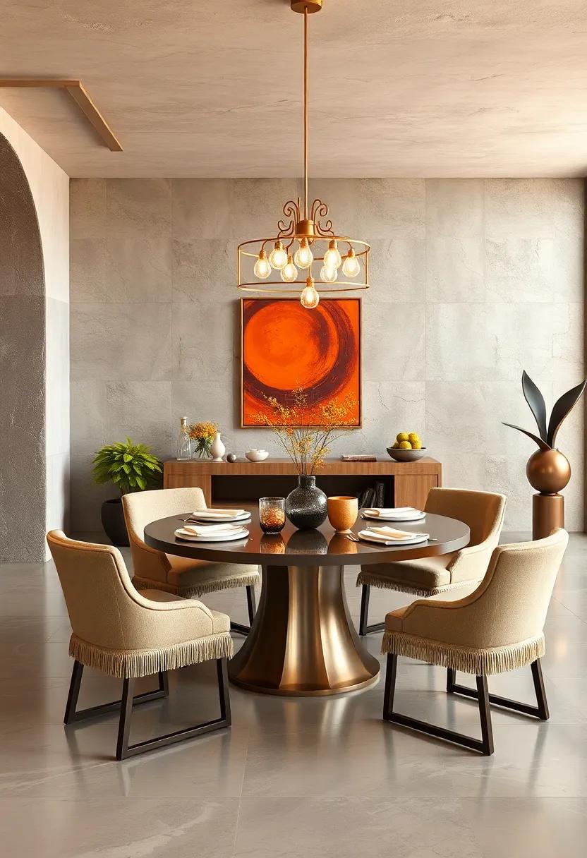 Cultural Inspirations: Diverse Dining Settings with Round Tables