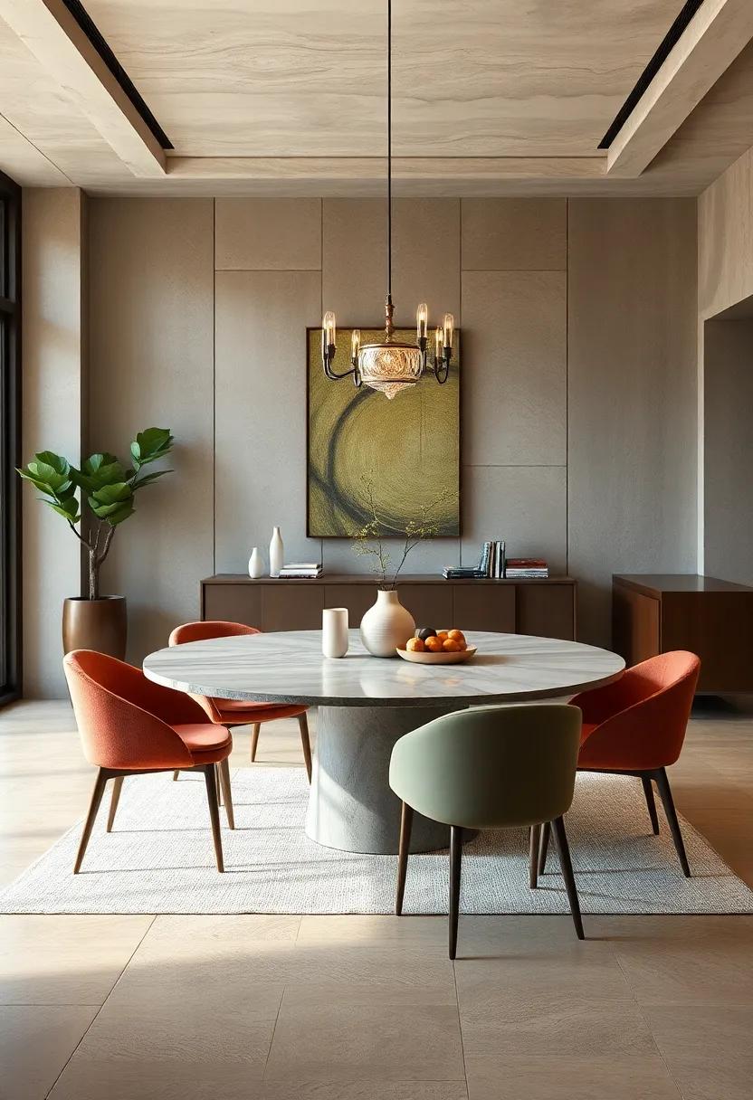 Textures and Materials: Choosing the‍ Right Finish for Your‌ Round Table