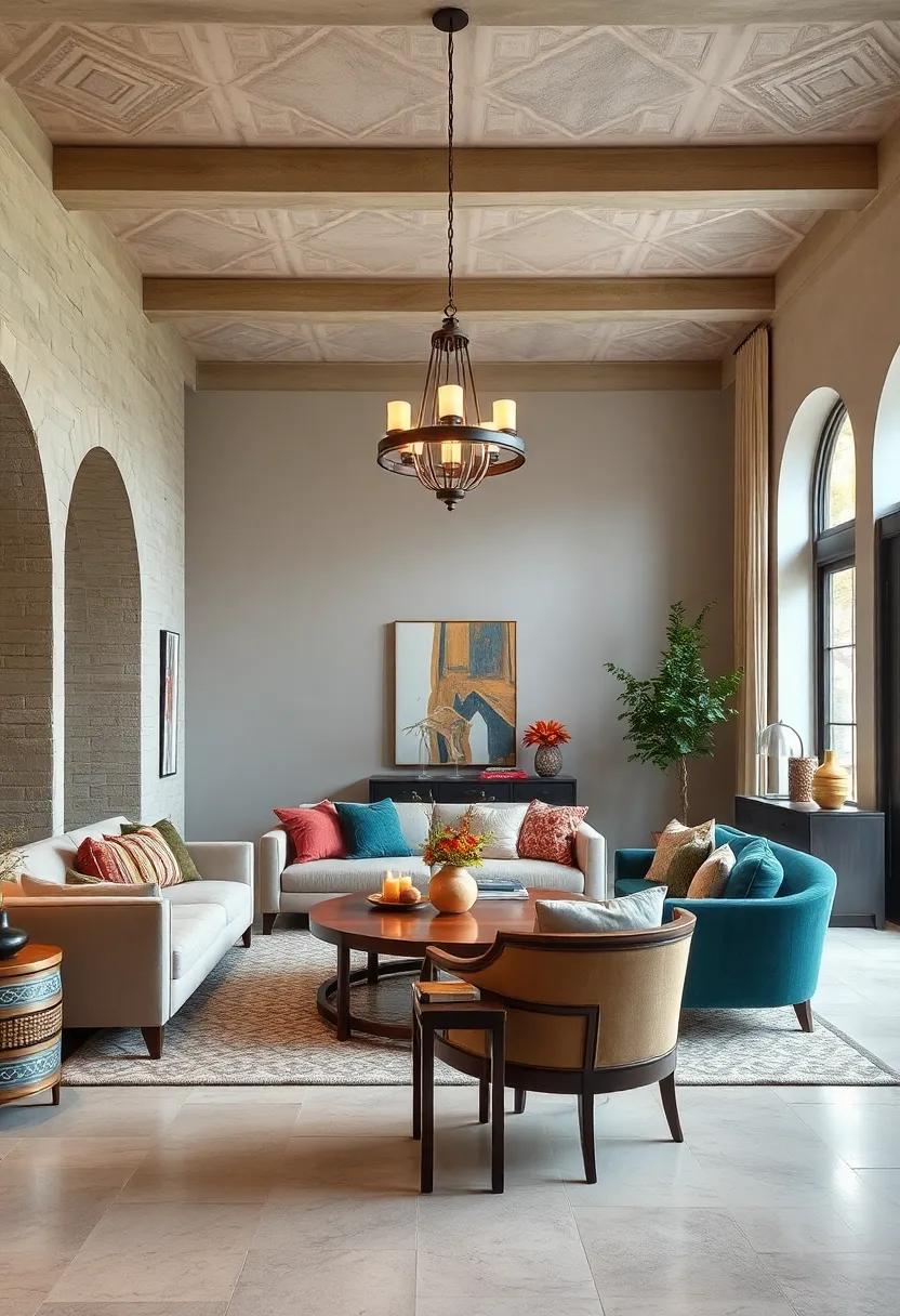 Opt for a fusion ⁢of traditional lighting fixtures, like chandeliers or lanterns, ⁤paired with sleek, minimalist spaces for an unexpected twist