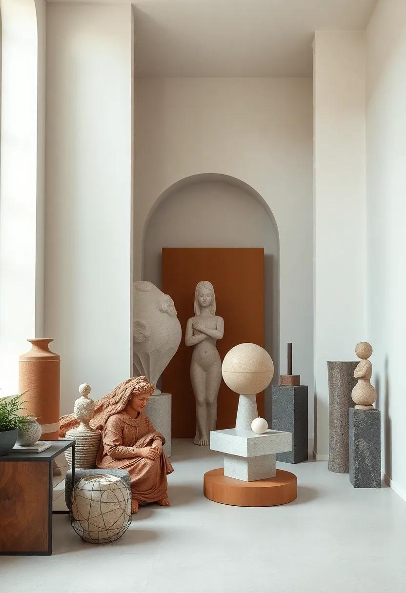 Artful Layers: building Depth Through Sculptural Arrangements