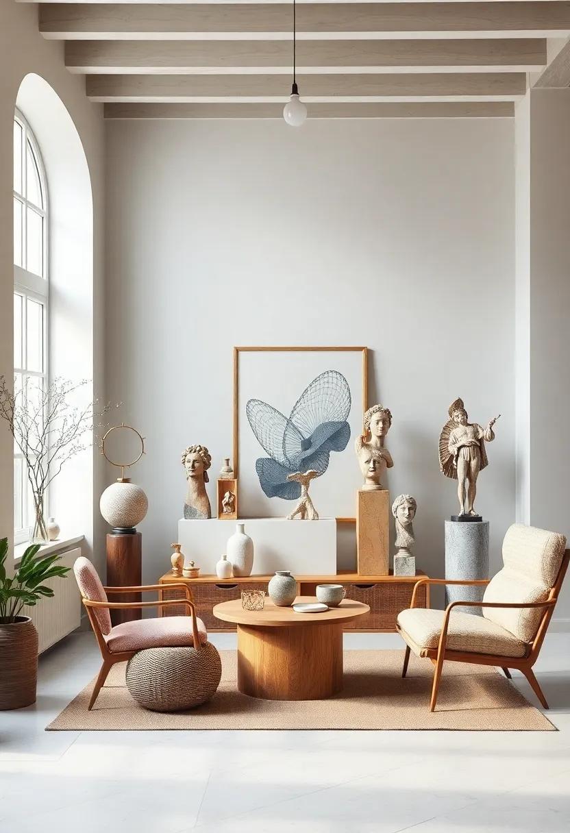 Curated collections: ​Showcasing Personal Artistry Through Sculptural Displays