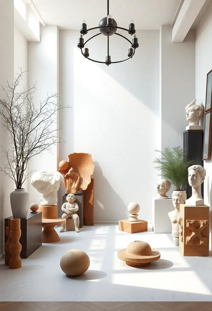 Sculpting Stories: Narratives Embedded in Artistic​ Pieces