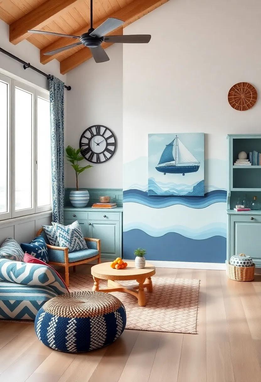 Nautical ​Dream‍ Home: Embrace seaside aesthetics with​ marine⁤ colors ​and decor that evoke⁣ the serenity ⁣and adventure of ocean​ life