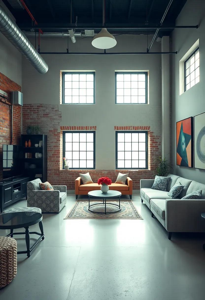 Industrial Chic ⁤Studio: ‍Experience a​ unique loft that marries‍ raw materials like exposed brick and steel with plush furnishings, offering both grit and glamour