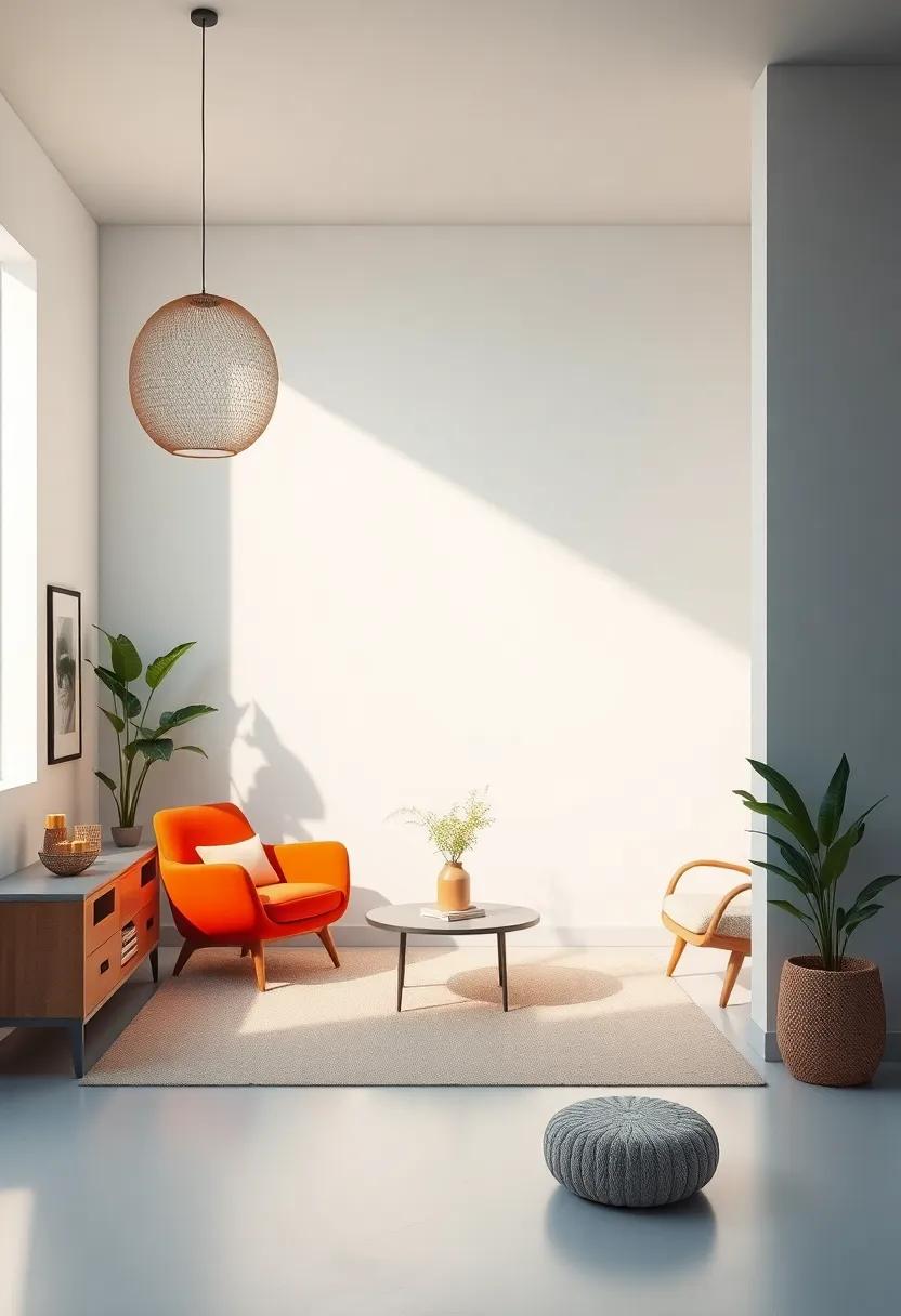 Minimalist Zen⁤ Space: Appreciate ‌the beauty of a⁤ clutter-free ⁢environment ​with ⁤sleek lines and calming colors, designed for tranquility and mindfulness