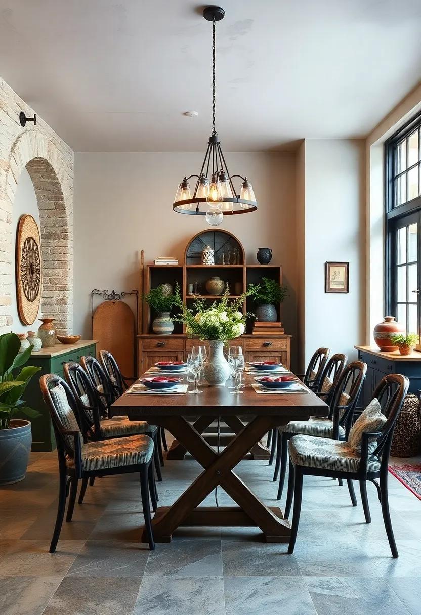 Combine vintage⁣ and Contemporary Styles for⁤ an Eclectic Dining Experience