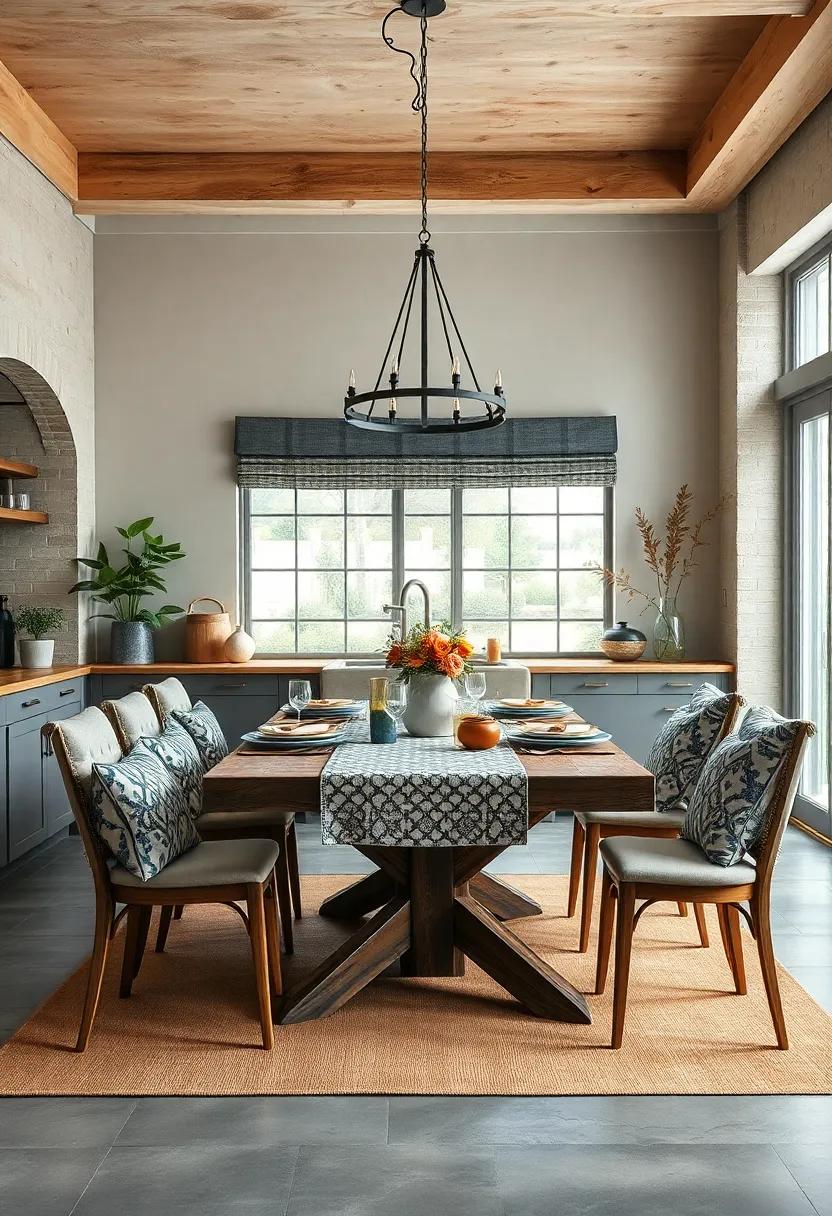 Transforming your Table with Bold Patterns and Unique Prints ‌for Stunning Visuals