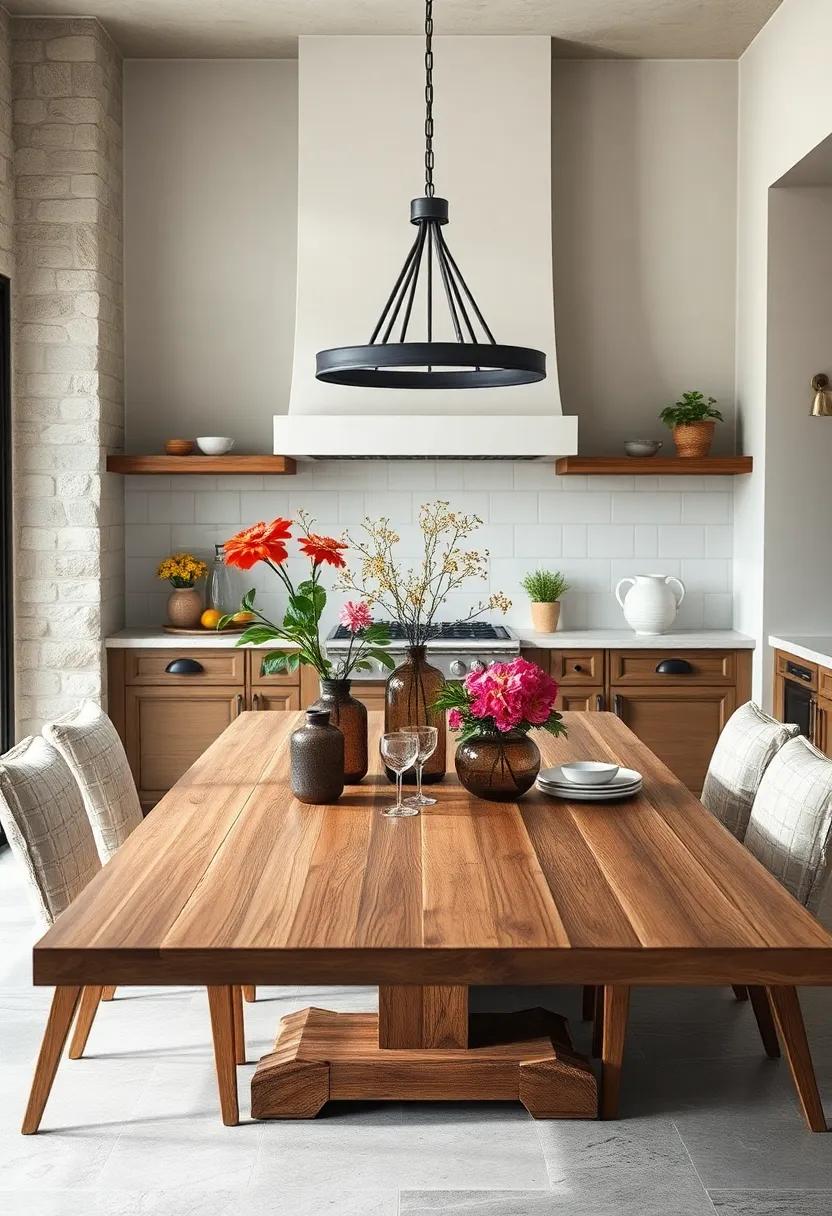 Utilizing Statement Vases for a Dramatic Focal Point on Your‌ Kitchen Table