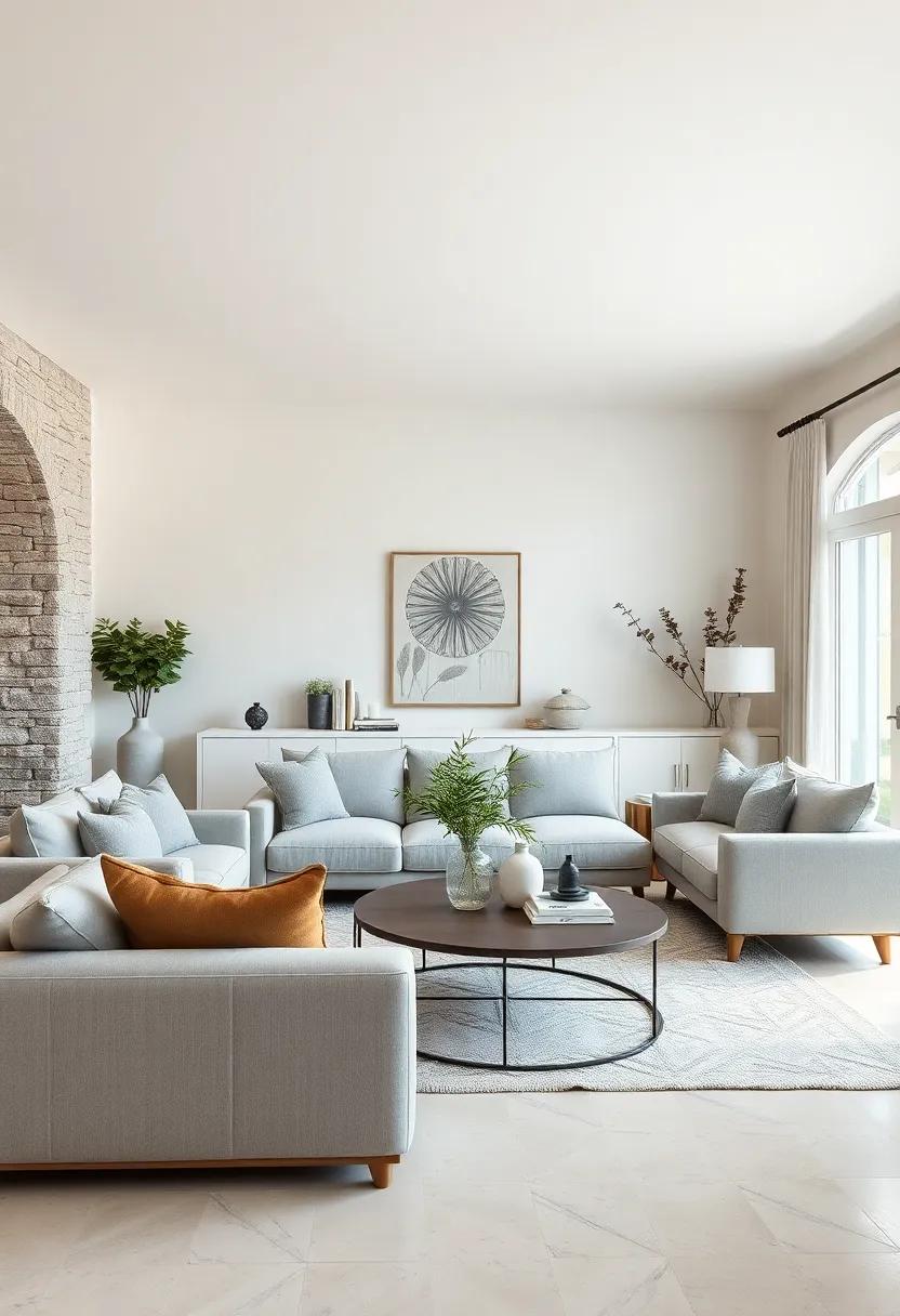 Elegant ⁣Gray Accents to Enhance your Living Room's warmth