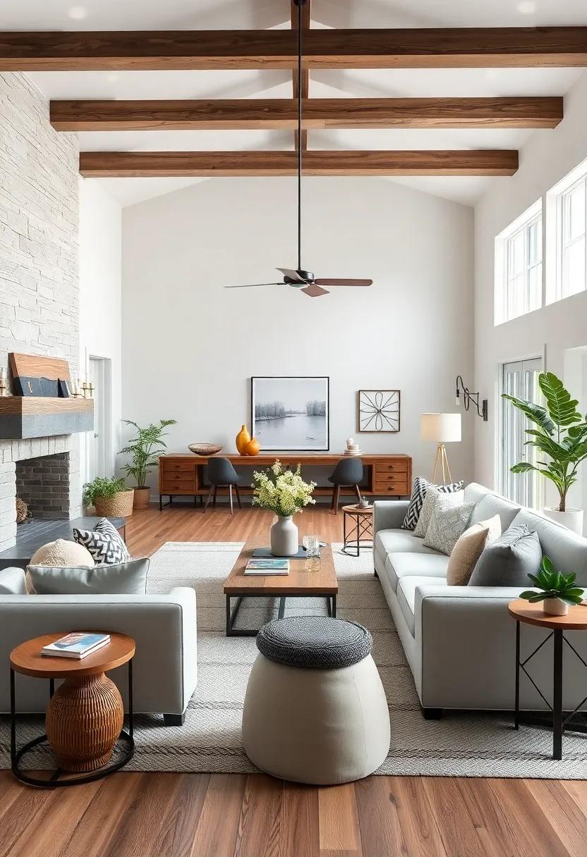 Stylish Lighting Choices That Complement Off-White and⁢ Gray