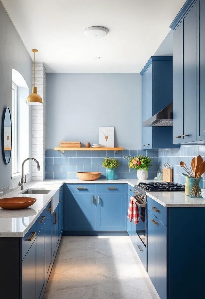 Arctic Blue: Embrace a cool, modern look with arctic blue, perfect for contemporary⁢ kitchens ⁢that favor a refreshing palette