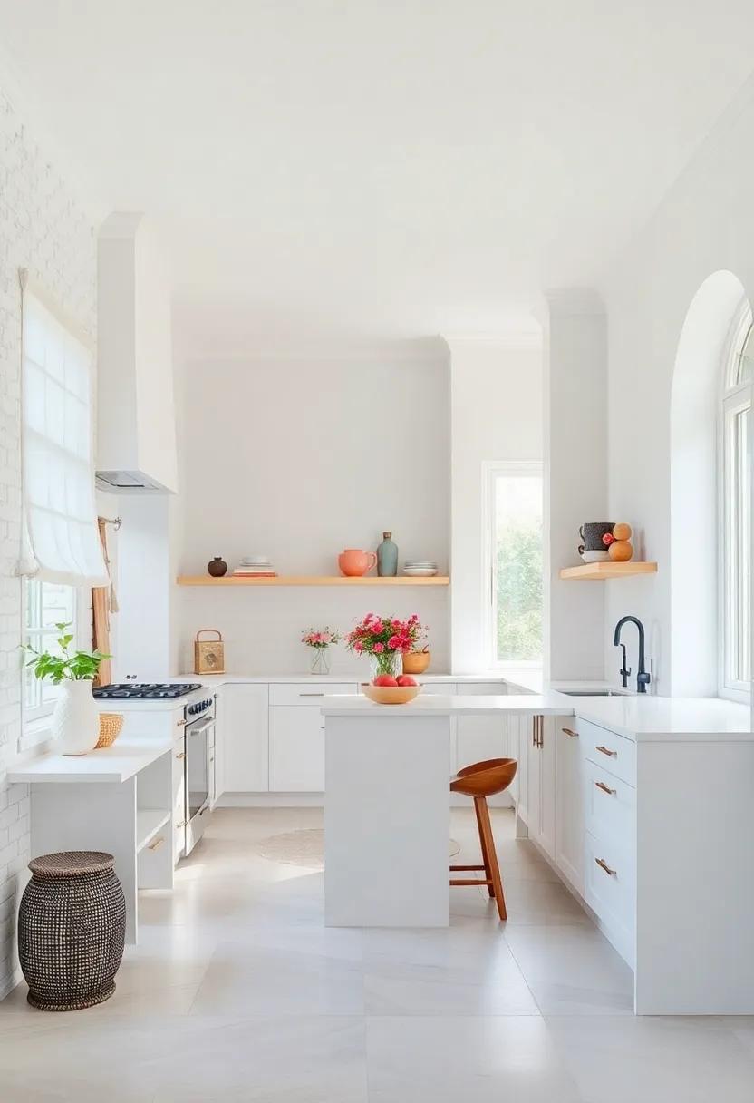 Crisp⁣ White: Classic and timeless,a crisp white palette can make a galley kitchen feel larger and more open,allowing natural light to shine