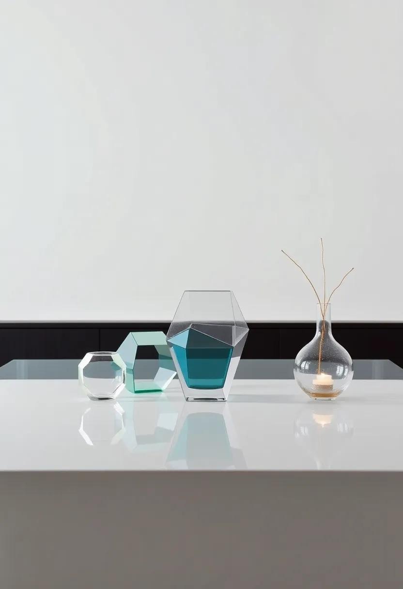 Geometric Accents: Incorporate geometric shapes in your table décor through vases or centerpieces ⁢for a modern and chic look