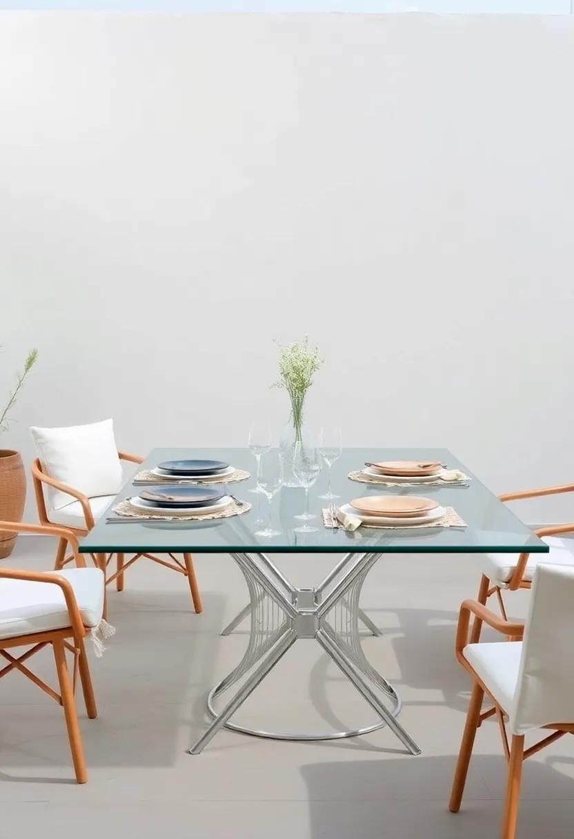 outdoor Inspiration: Styling Your Glass Table for Alfresco Dining