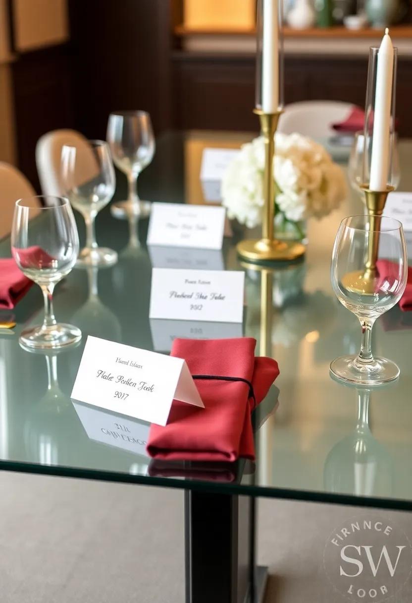 Sophisticated Place Cards: Enhancing guest Experience with Custom Details