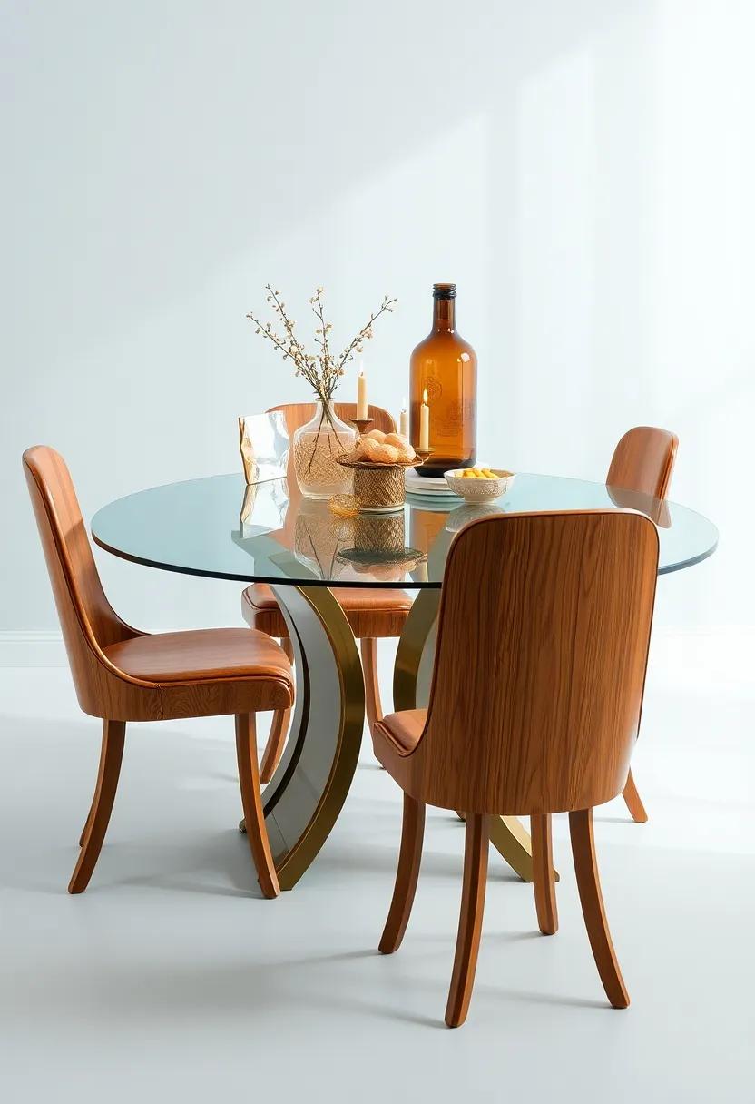 Vintage flair: Adding Antique Touches to Modern glass Table Designs