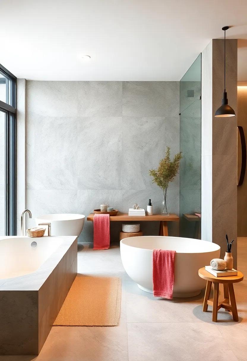 Freestanding Bathtubs:⁤ Making a Bold Statement with stylish ⁣Bathing Options