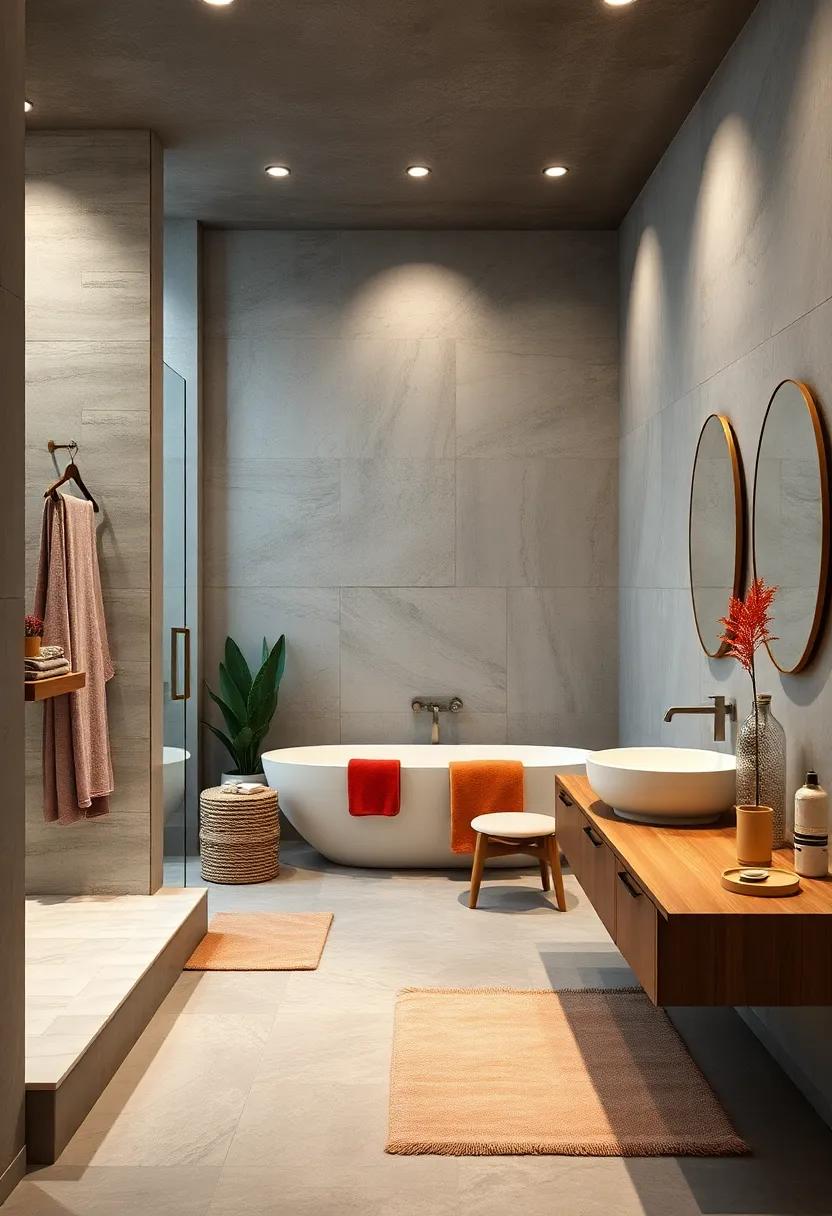 Luxurious Textiles:​ Selecting Towels, ⁣Mats, and⁢ Curtains That‍ Exude⁤ Comfort