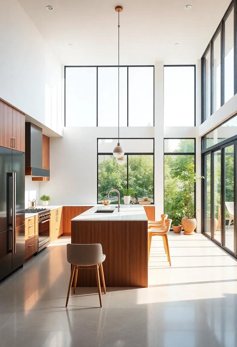 Bright And Airy Spaces Created Through Smart Use Of Natural Light And Large Windows