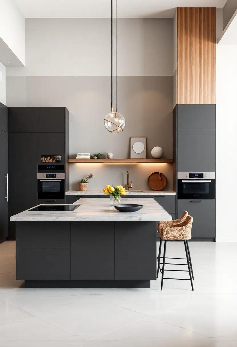 Eclectic Accents That Infuse Personality Into High-End Kitchen Concepts