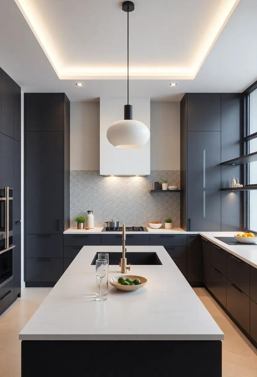Elevate Your Culinary Space‌ With Sleek Minimalist Designs​ That Emphasize Functionality And Aesthetic Appeal