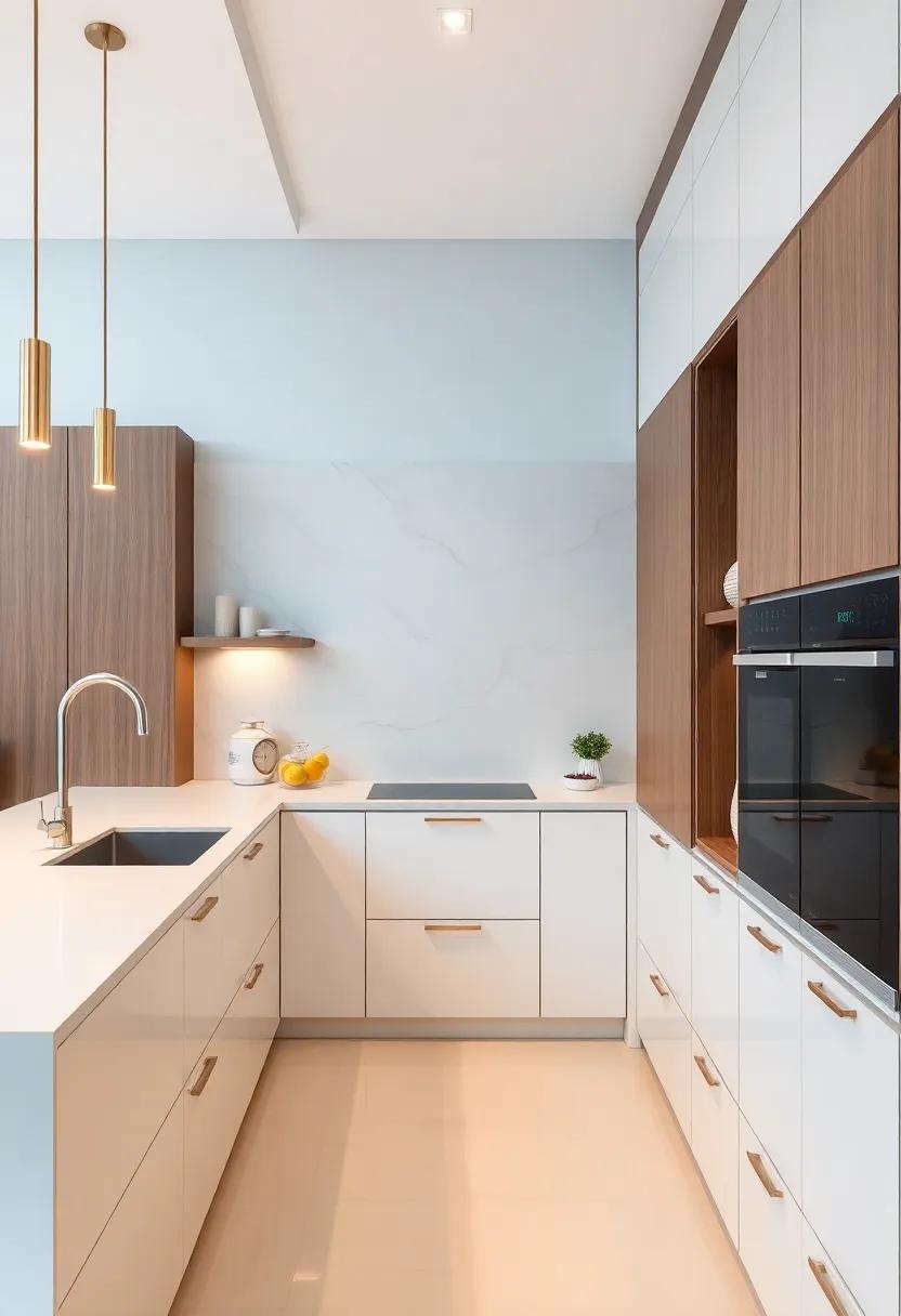 Luxury Meets Efficiency With State-Of-The-Art Appliances Seamlessly Integrated Into Kitchen Designs